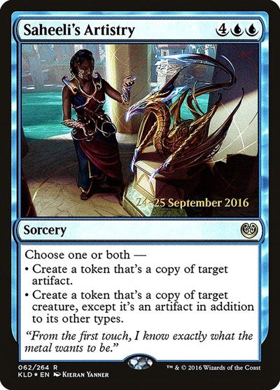 Saheeli's Artistry (Promos: Prerelease Cards) Light Play Foil
