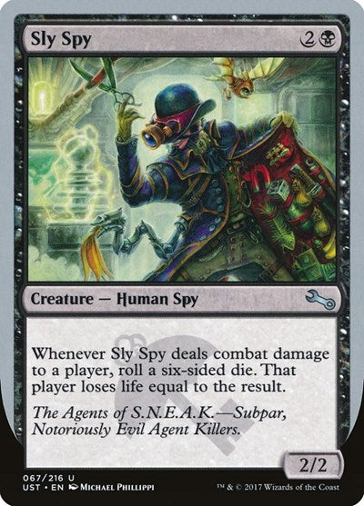 Sly Spy (F) (Unstable) Near Mint Foil