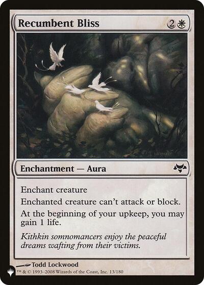 Recumbent Bliss (The List) Near Mint