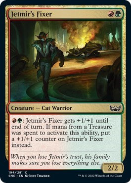 Jetmir's Fixer (Streets of New Capenna) Medium Play Foil