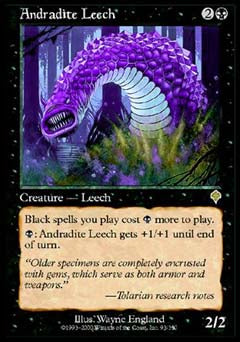 Andradite Leech (Invasion) Near Mint Foil