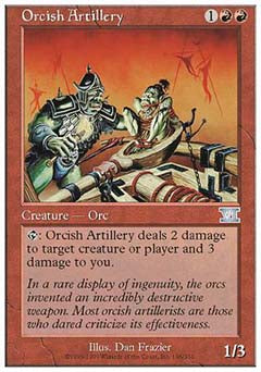 Orcish Artillery (Classic 6th Edition) Light Play