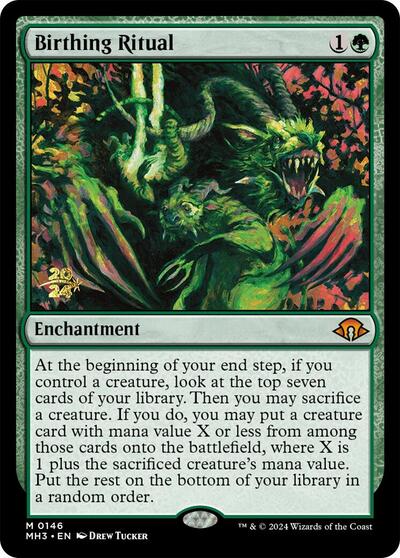 Birthing Ritual (Promos: Prerelease Cards) Light Play Foil