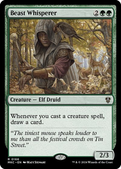 Beast Whisperer (Commander: Murders at Karlov Manor) Near Mint