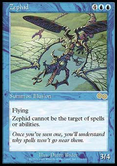 Zephid (Urza's Saga) Heavy Play