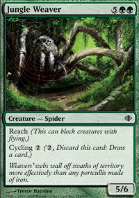 Jungle Weaver (Shards of Alara) Light Play Foil