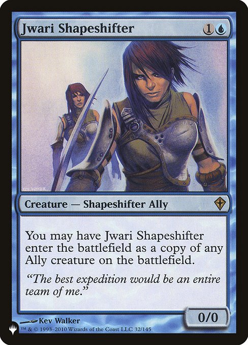 Jwari Shapeshifter (The List) Damaged / Poor