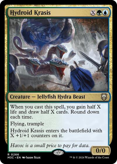 Hydroid Krasis (Ripple Foil) (Commander: Modern Horizons 3) Light Play Foil