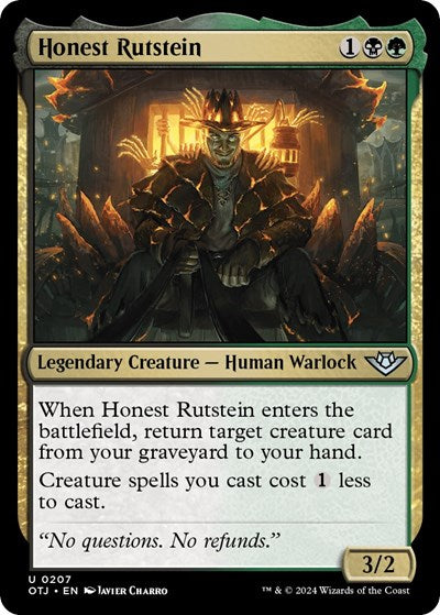 Honest Rutstein|1|0|0.00