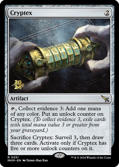Cryptex (Promos: Prerelease Cards) Near Mint Foil