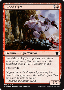 Blood Ogre (Modern Masters 2015) Medium Play Foil