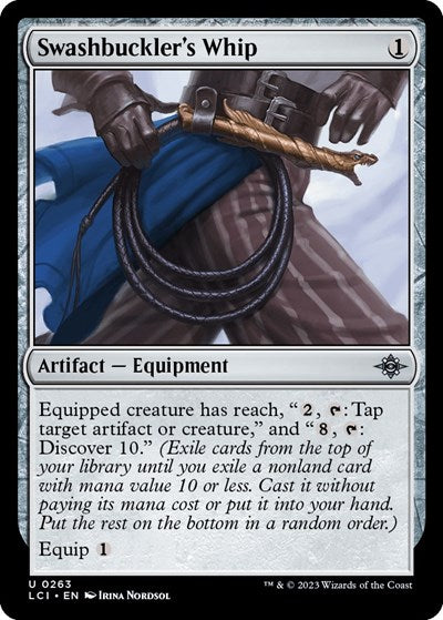 Swashbuckler's Whip (The Lost Caverns of Ixalan) Medium Play Foil