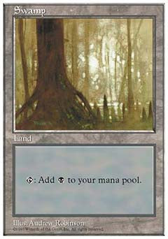 Swamp D (5th Edition) Light Play