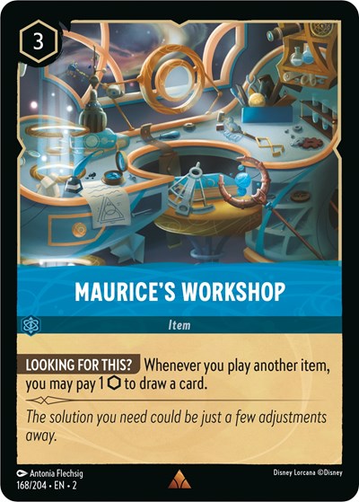 Maurice's Workshop (Rise of the Floodborn) Near Mint Cold Foil