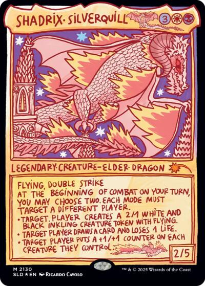 Shadrix Silverquill (Secret Lair) Near Mint Foil