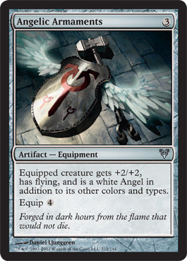 Angelic Armaments (Avacyn Restored) Light Play Foil