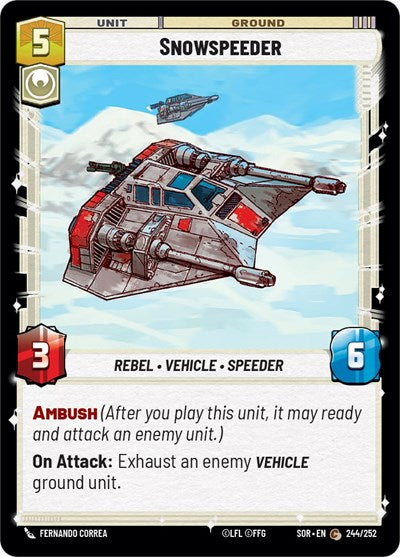 Snowspeeder (Spark of Rebellion) Near Mint