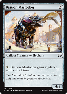 Bastion Mastodon (Kaladesh) Light Play