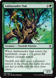 Ambassador Oak (Masters 25) Medium Play Foil