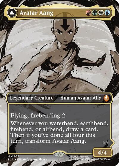 Avatar Aang (Borderless) (Avatar: The Last Airbender) Light Play