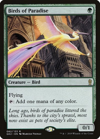 Birds of Paradise (Ravnica Allegiance: Guild Kits) Heavy Play