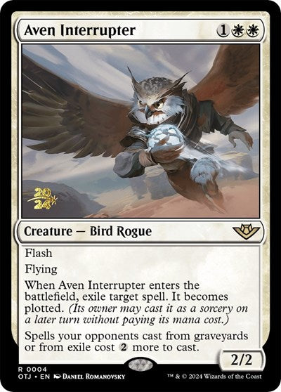 Aven Interrupter (Promos: Prerelease Cards) Medium Play Foil
