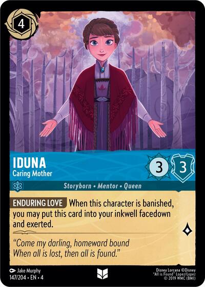 Iduna - Caring Mother (Ursula's Return) Near Mint Cold Foil