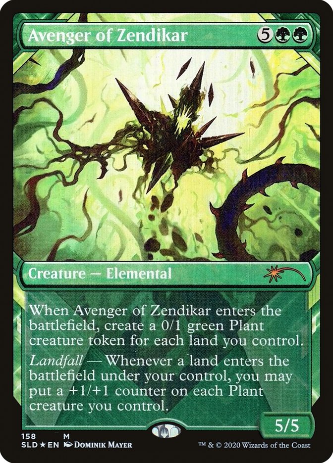 Avenger of Zendikar (Secret Lair) Light Play Foil