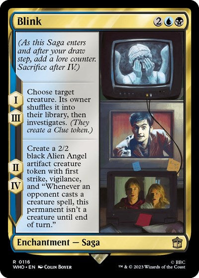 Blink (Universes Beyond: Doctor Who) Light Play Foil
