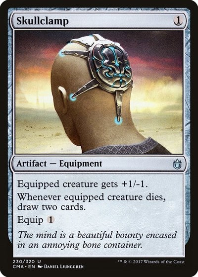 Skullclamp (Commander Anthology) Medium Play