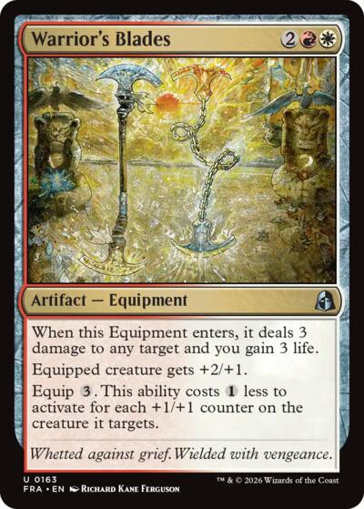 Warrior's Blades (Reality Fracture) Near Mint