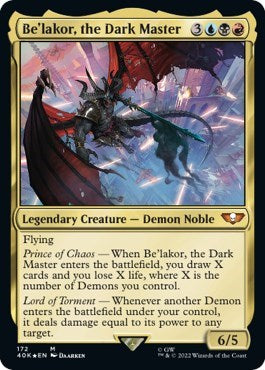 Be'lakor, the Dark Master (Universes Beyond: Warhammer 40K) Light Play Foil