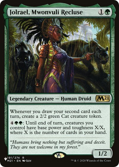 Jolrael, Mwonvuli Recluse (Secret Lair Commander: From Cute to Brute) Light Play