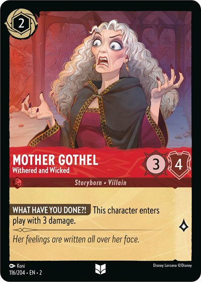 Mother Gothel - Withered and Wicked (Rise of the Floodborn) Near Mint