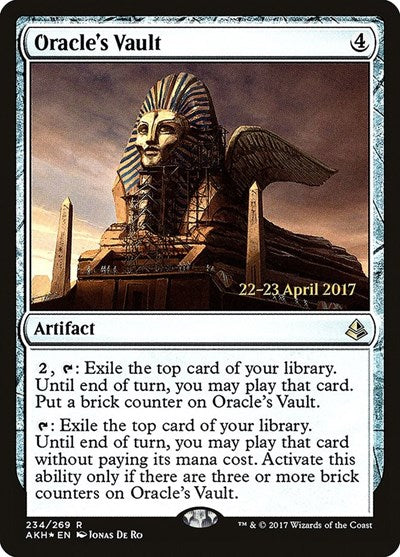 Oracle's Vault (Promos: Prerelease Cards) Medium Play Foil