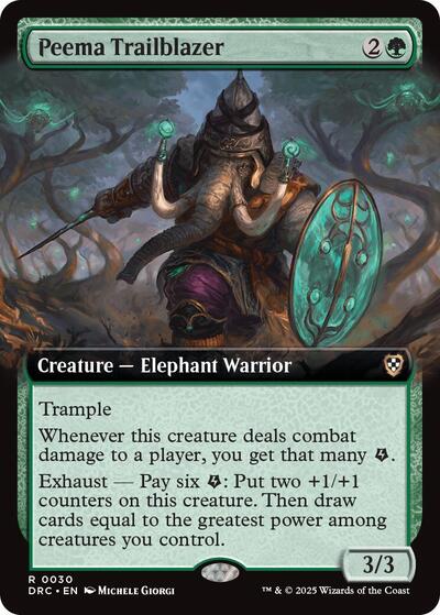 Peema Trailblazer (Extended Art) (Commander: Aetherdrift) Light Play