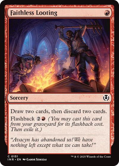 Faithless Looting (Innistrad Remastered) Near Mint