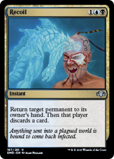Recoil (Dominaria Remastered) Light Play Foil