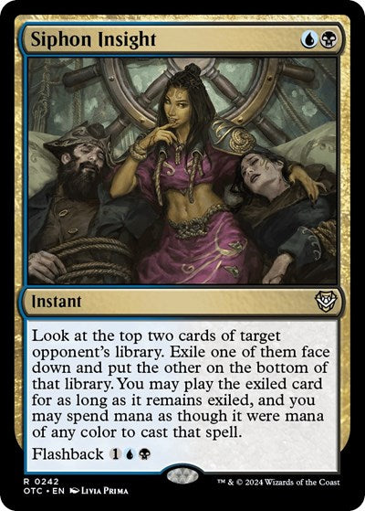 Siphon Insight (Commander: Outlaws of Thunder Junction) Light Play