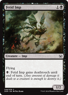 Fetid Imp (Duel Decks: Nissa vs Ob Nixilis) Light Play