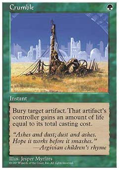Crumble (5th Edition) Near Mint