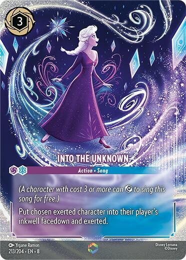 Into the Unknown - Enchanted (Reign of Jafar) Near Mint Holofoil