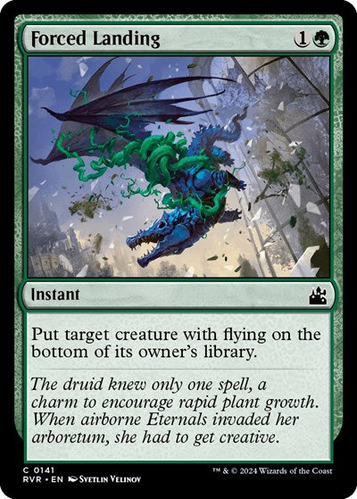 Forced Landing (Ravnica Remastered) Medium Play