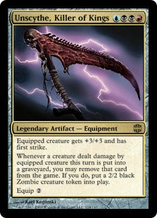 Unscythe, Killer of Kings (Alara Reborn) Light Play Foil