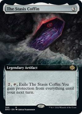 The Stasis Coffin (Extended Art) (The Brothers' War) Medium Play Foil