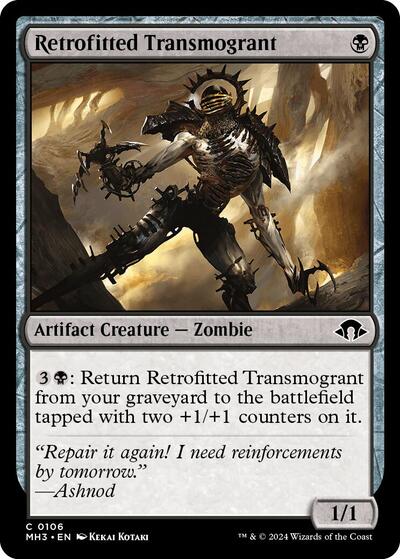 Retrofitted Transmogrant (Modern Horizons 3) Medium Play
