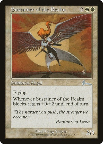 Sustainer of the Realm (Urza's Legacy) Near Mint
