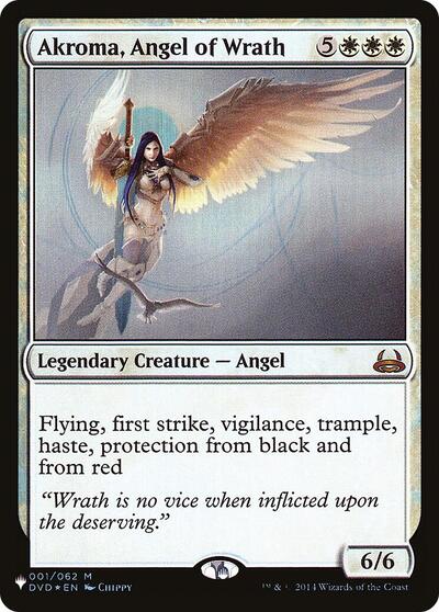 Akroma, Angel of Wrath (The List) Light Play