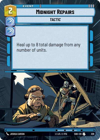 Midnight Repairs (Hyperspace) (Shadows of the Galaxy) Near Mint Foil