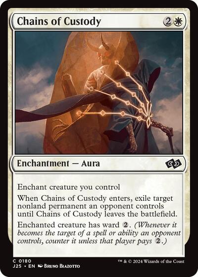 Chains of Custody (Foundations Jumpstart) Near Mint